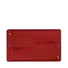 Topics Bandeja Caoba Self 53x32 cm, Melamina, Orfebrería