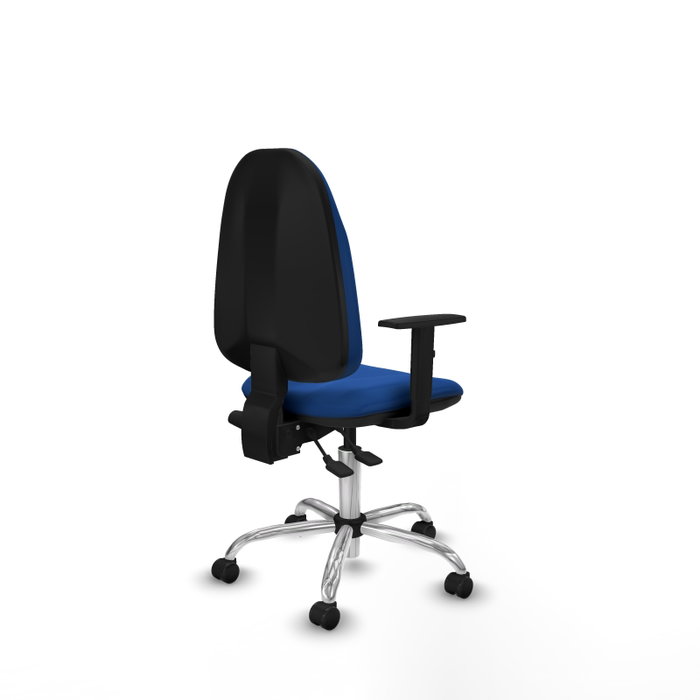 PIQUERAS Y CRESPO Silla de oficina Algarra Azul con mecanismo Asincro PIQUERAS Y CRESPO Silla de oficina Algarra Azul con mecanismo Asincro