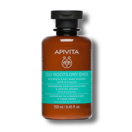 APIVITA Champú Oily Roots Dry Ends para Cabello Graso en Raíz y Seco en Puntas 250 ml