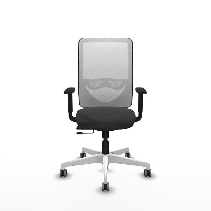 PIQUERAS Y CRESPO Silla de oficina Zulema Gris oscuro/Blanco PIQUERAS Y CRESPO Silla de oficina Zulema Gris oscuro/Blanco