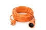 GAO Cable Alargador de Jardín 50 m, H05VV-F 3x1.5 mm², Ref. GAO4004282473350