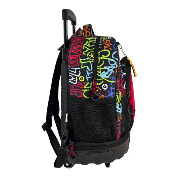 Toybags Mochila Trolley Escolar Fjo Compacto Doble Cuerpo Gran Capacidad Ranking Grafitti Textil 44x34x24 cm (+12 años)