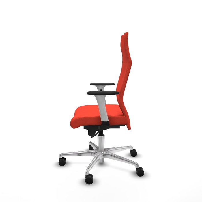 PIQUERAS Y CRESPO Sillón Albacete Naranja oscuro con Mecanismo Sincro y Base de Aluminio PIQUERAS Y CRESPO Sillón Albacete Naranja oscuro con Mecanismo Sincro y Base de Aluminio