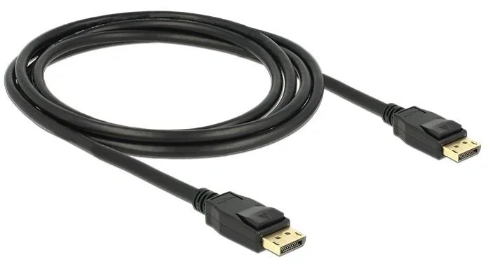 DeLOCK Cable DisplayPort 1.2a 2m Negro 4K DeLOCK Cable DisplayPort 1.2a 2m Negro 4K