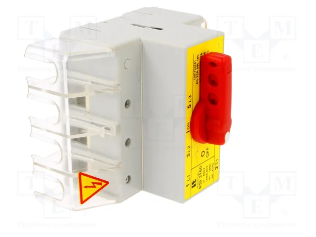 SPAMEL RSI-3160-W03 Interruptor de aislamiento de 3 polos, 160A, 400VAC