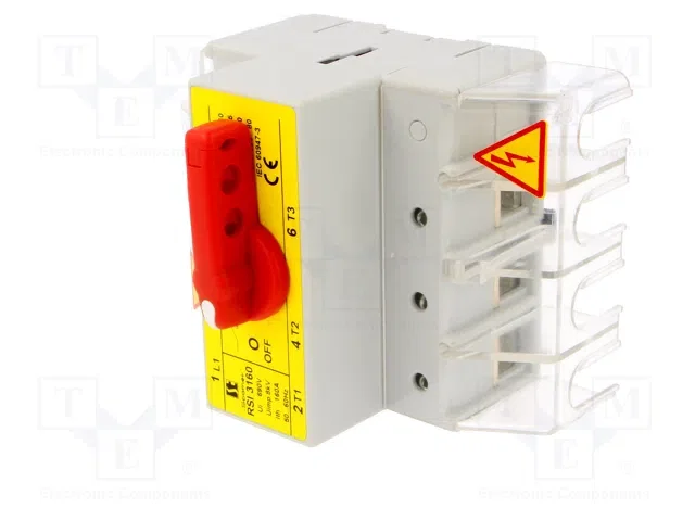 SPAMEL RSI-3160-W03 Interruptor de aislamiento de 3 polos, 160A, 400VAC