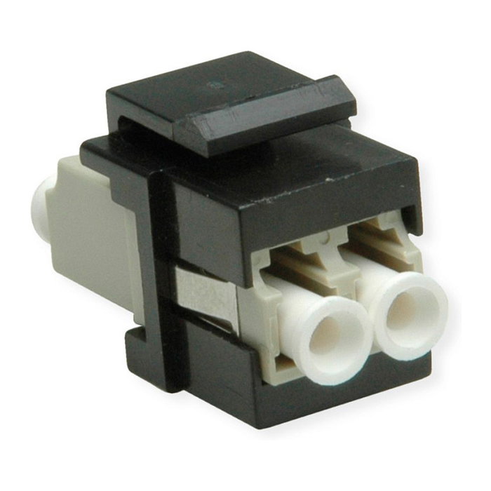 ROLINE Adaptador Keystone LWL LC/LC Duplex Multimodo OM2 ROLINE Adaptador Keystone LWL LC/LC Duplex Multimodo OM2