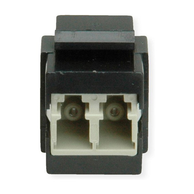 ROLINE Adaptador Keystone LWL LC/LC Duplex Multimodo OM2 ROLINE Adaptador Keystone LWL LC/LC Duplex Multimodo OM2