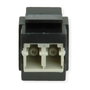 ROLINE Adaptador Keystone LWL LC/LC Duplex Multimodo OM2