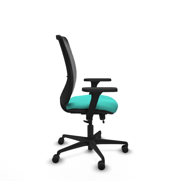 PIQUERAS Y CRESPO Silla de oficina Zulema Turquesa y Negro PIQUERAS Y CRESPO Silla de oficina Zulema Turquesa y Negro
