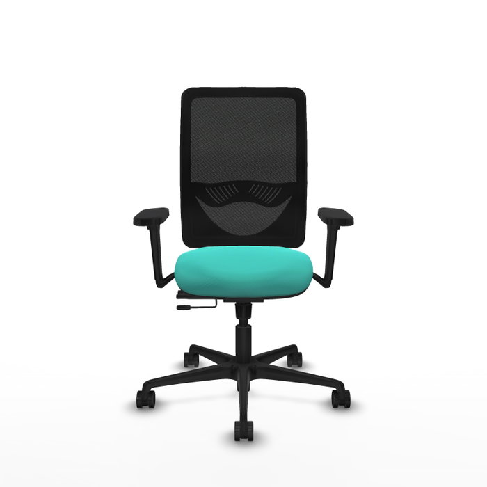 PIQUERAS Y CRESPO Silla de oficina Zulema Turquesa y Negro PIQUERAS Y CRESPO Silla de oficina Zulema Turquesa y Negro