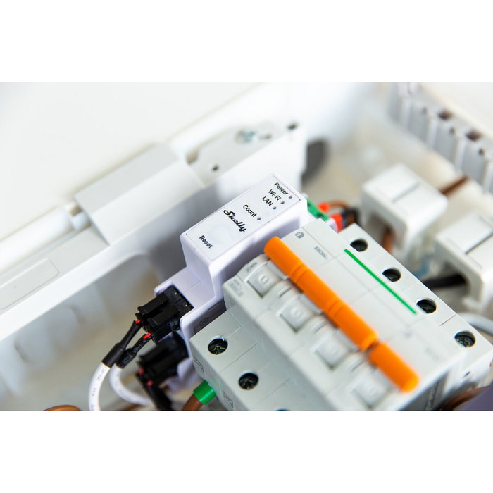 Shelly Pro 3EM Medidor de Energía 120A Wi-Fi LAN BT