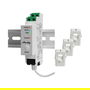 Shelly Relé Pro 3EM 120A, Medidor de Energía WLAN/LAN, con Función de Medición Bluetooth, 3x Pinzas de 120A, para Rail DIN