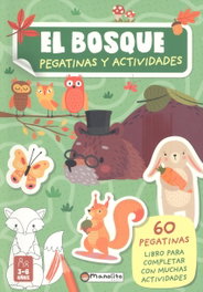 M4 MANOLITO BOOKS EDITORIAL El Bosque (Pegatinas y actividades)
