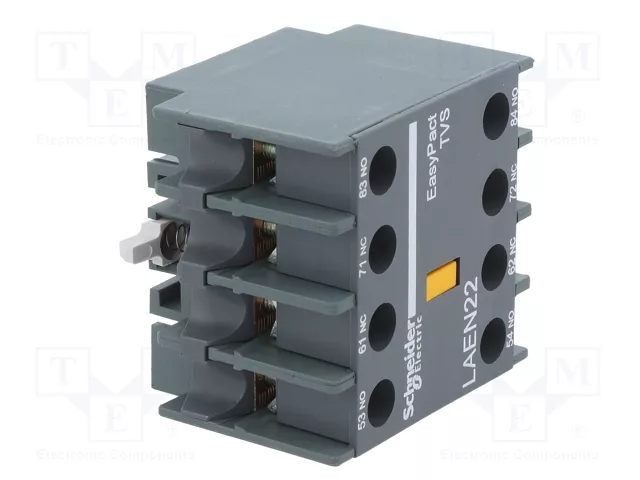 SCHNEIDER ELECTRIC LAEN22 Contactores Auxiliares NC x2 + NA x2 SCHNEIDER ELECTRIC LAEN22 Contactores Auxiliares NC x2 + NA x2