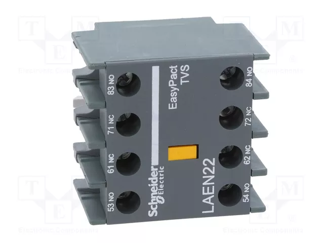 SCHNEIDER ELECTRIC LAEN22 Contactores Auxiliares NC x2 + NA x2 SCHNEIDER ELECTRIC LAEN22 Contactores Auxiliares NC x2 + NA x2