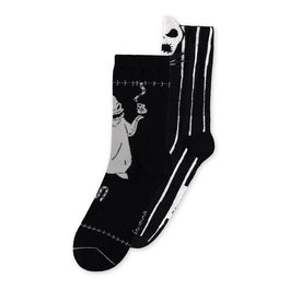 Pesadilla antes de Navidad Pack de 2 Pares de Calcetines 39-42