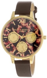 Olivia Burton Reloj Olivia Burton OB16CG95 con Correa de Cuero Marrón