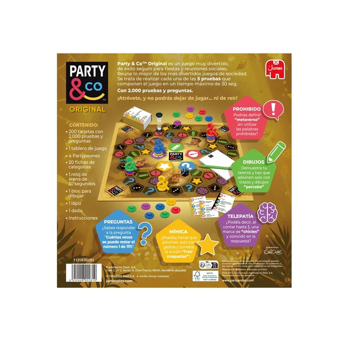 Diset Party & Co. Original Juego de Mesa