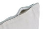 DKD Home Decor Cojín Mediterráneo Blanco y Azul 60x35x15 cm - Pack de 2 Unidades