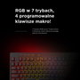 Rampage Simula RGB Makro Gaming Keyboard, negra, layout polaco