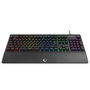 Rampage Simula RGB Makro Gaming Keyboard, negra, layout polaco