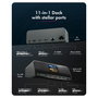 ICY BOX Heart Dock 2300 11-en-1 con Pantalla LCD