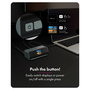 ICY BOX Heart Dock 2300 Dock 11 en 1 con Carga GaN 160 W y Pantalla LCD, 100W USB-PD, USB-C 10 Gbps, HDMI 4K 120Hz, Ethernet