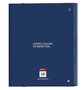 Carpeta de anillas Benetton Cool Azul marino 27 x 32 x 3.5 cm