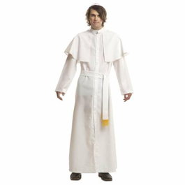 My Other Me Disfraz Il Papa con Tocado, Túnica y Fajín, Talla XL