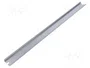 FIBOX Carril DIN de acero TS35 470mm