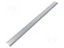 FIBOX Carril DIN de acero TS35 470mm