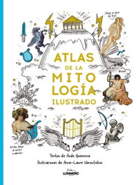 LUNWERG EDITORES, Atlas de la mitología ilustrado, Anne-Laure Varoutsikos - LUNWERG EDITORES