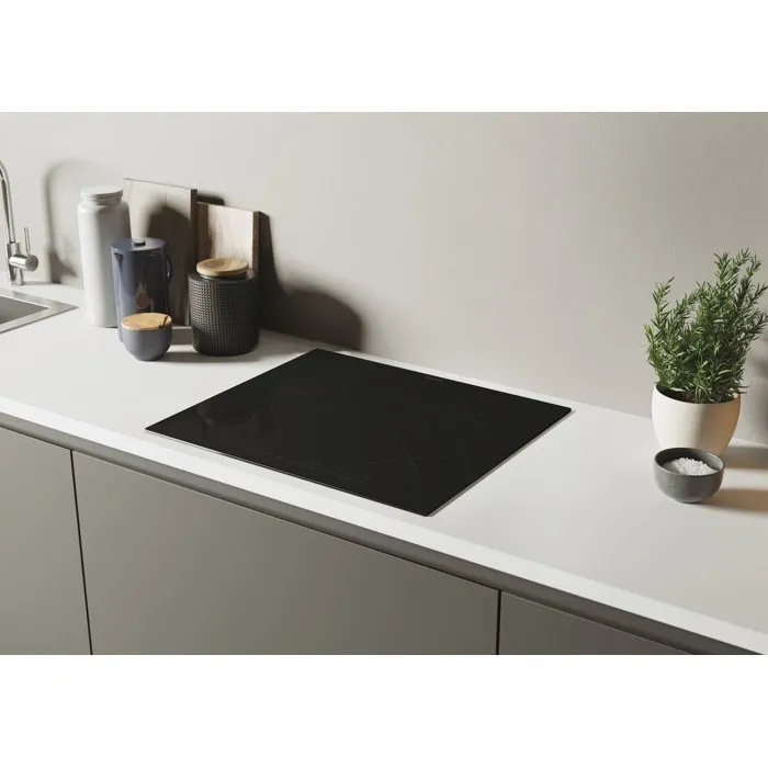 Rosieres Placa de Inducción RI642CBB - 60 cm, 4 Zonas, 7200 W, Negro - ROS1744369898734