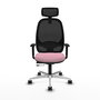 PIQUERAS Y CRESPO Silla de oficina Cilanco Rosa con mecanismo Sincro/Traslack
