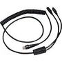 Honeywell 59/59002/3 Cable Serie PS/2 Hembra-Hembra Negro para Escáneres Xenon, Voyager, Hyperion, Granit