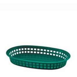 Dbmark Panera Cesta Multifunción Oval de Plástico, 27x18x3.75 cm (Set de 36)