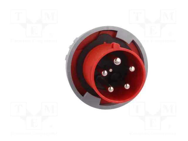 PAWBOL Enchufe Macho 63A 5 Pines IEC 60309