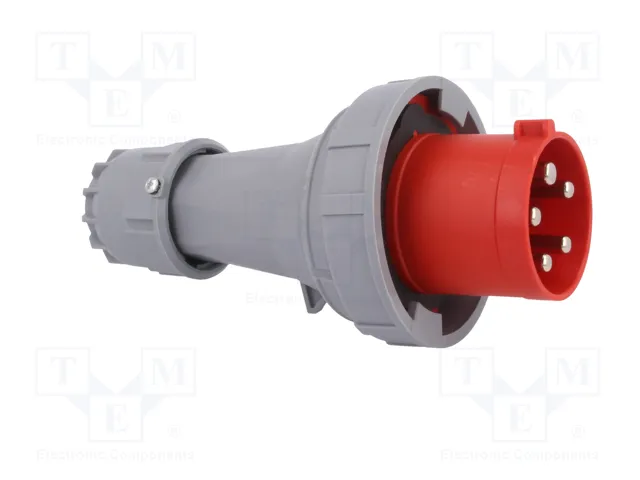 PAWBOL Enchufe Macho 63A 5 Pines IEC 60309