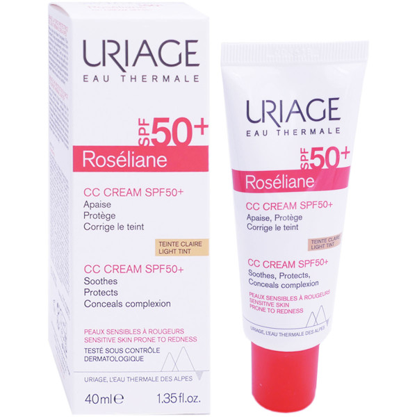 Uriage Roseliane Cc Creme Spf50+ Crema Facial Correctora 40 mL Uriage Roseliane Cc Creme Spf50+ Crema Facial Correctora 40 mL