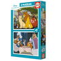 Educa Puzzle 2x48 Disney Animals 19996 Puzzles de Madera para Niños +4 Años 48 Piezas