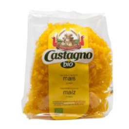 CASTAGNO Espirales de Maíz Eco 250g - Pasta Alimenticia Vegana de Harina de Maíz