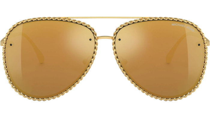 Michael Kors MK1147-18967P Gafas de sol doradas