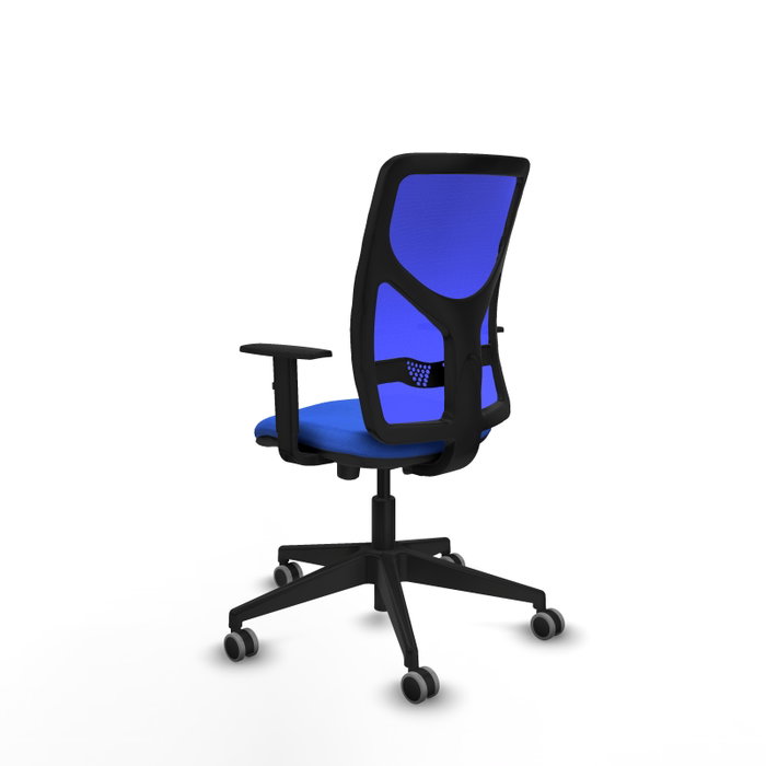 PIQUERAS Y CRESPO Silla de oficina Motilla con mecanismo Sincro/Traslack Azul PIQUERAS Y CRESPO Silla de oficina Motilla con mecanismo Sincro/Traslack Azul