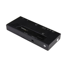 Switch HDMI Startech VS221HD4KA Azul Negro