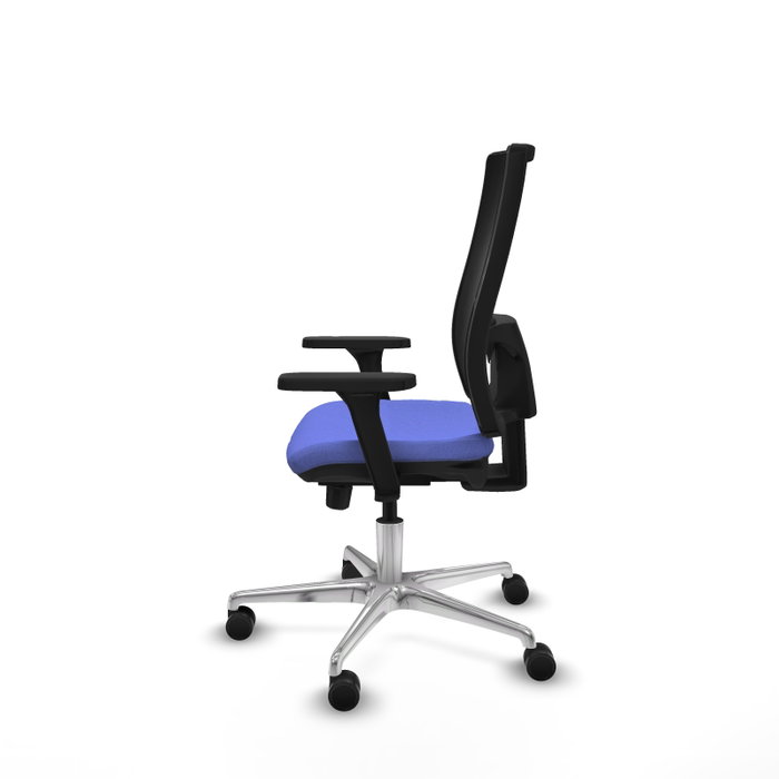 PIQUERAS Y CRESPO Silla de oficina Horna Azul claro con mecanismo Sincro/Traslack