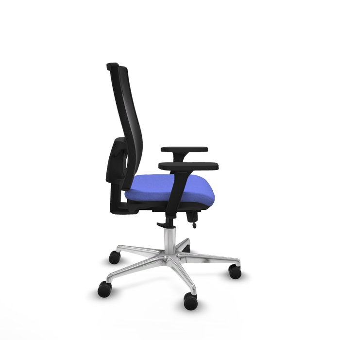 PIQUERAS Y CRESPO Silla de oficina Horna Azul claro con mecanismo Sincro/Traslack