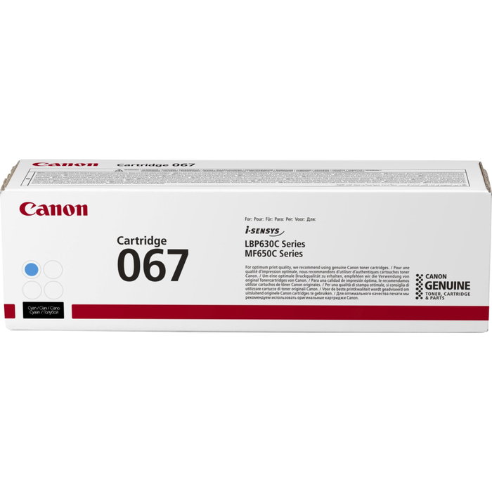 Canon Cartucho de Tóner 067C Cian