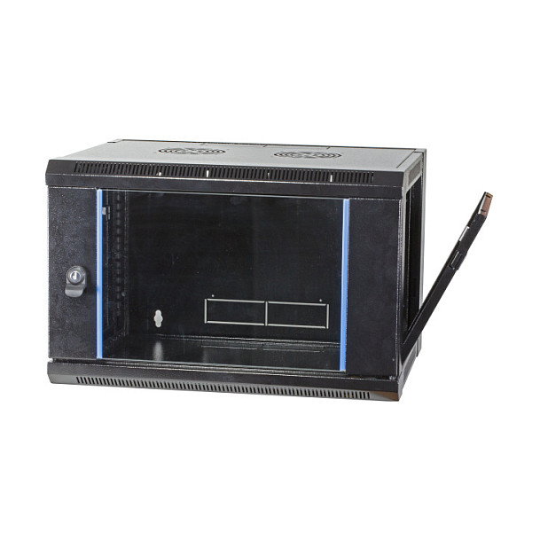 EFB Elektronik Bastidor de pared 19 pulg. 450 mm negro