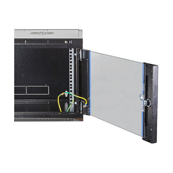 EFB Elektronik Bastidor de pared 19 pulg. 450 mm negro
